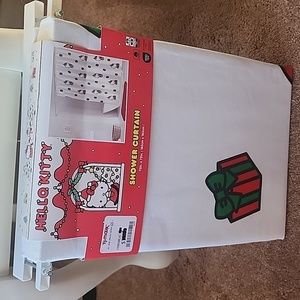 Hello Kitty Christmas Shower Curtain 72'×72'